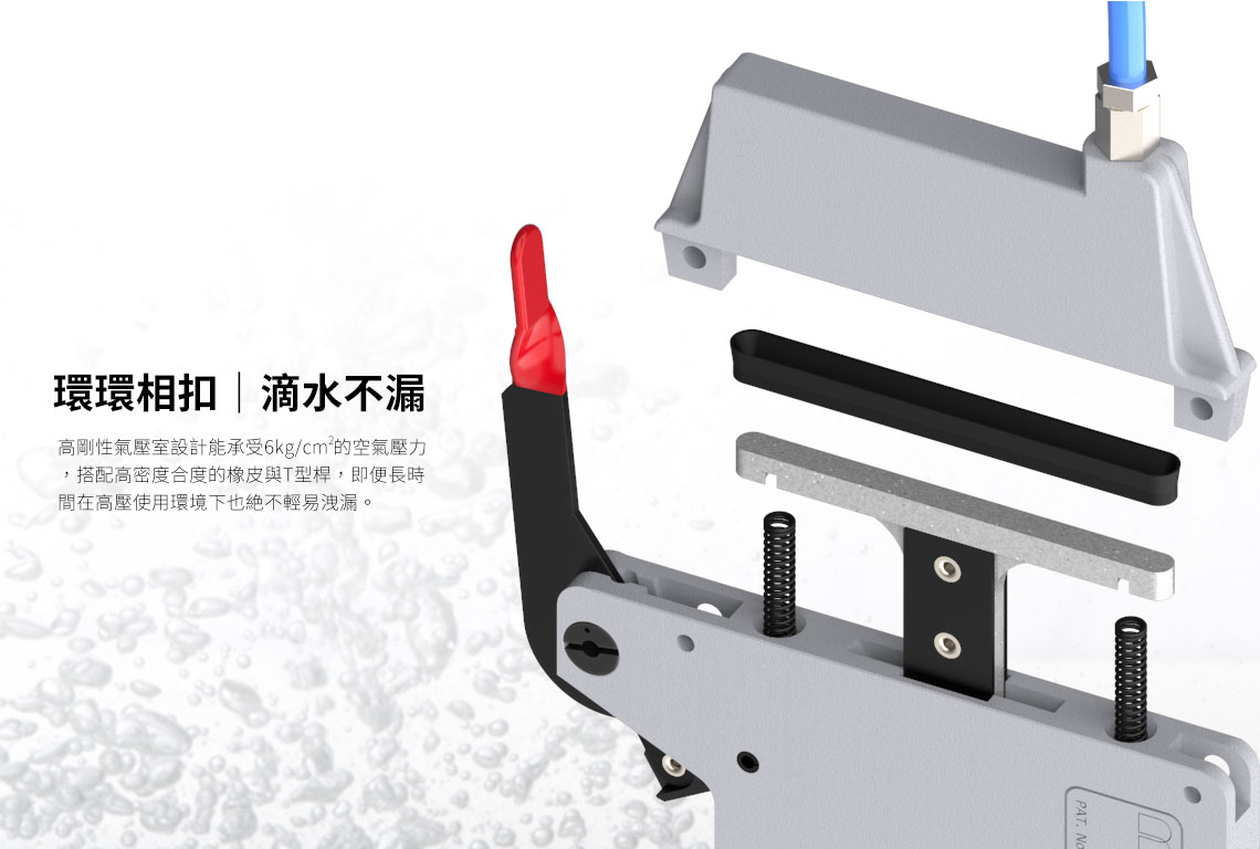 MT-B110 Easy Clamp type pneumatic score knife holder